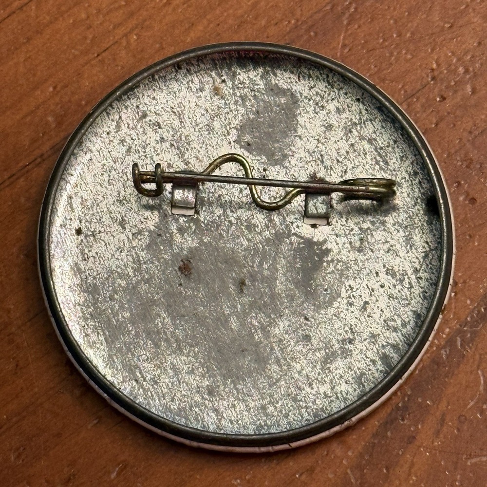 Ask Me About Faith To Grow Vintage Pinback Button Pin Round Circle - Picture 3 of 3